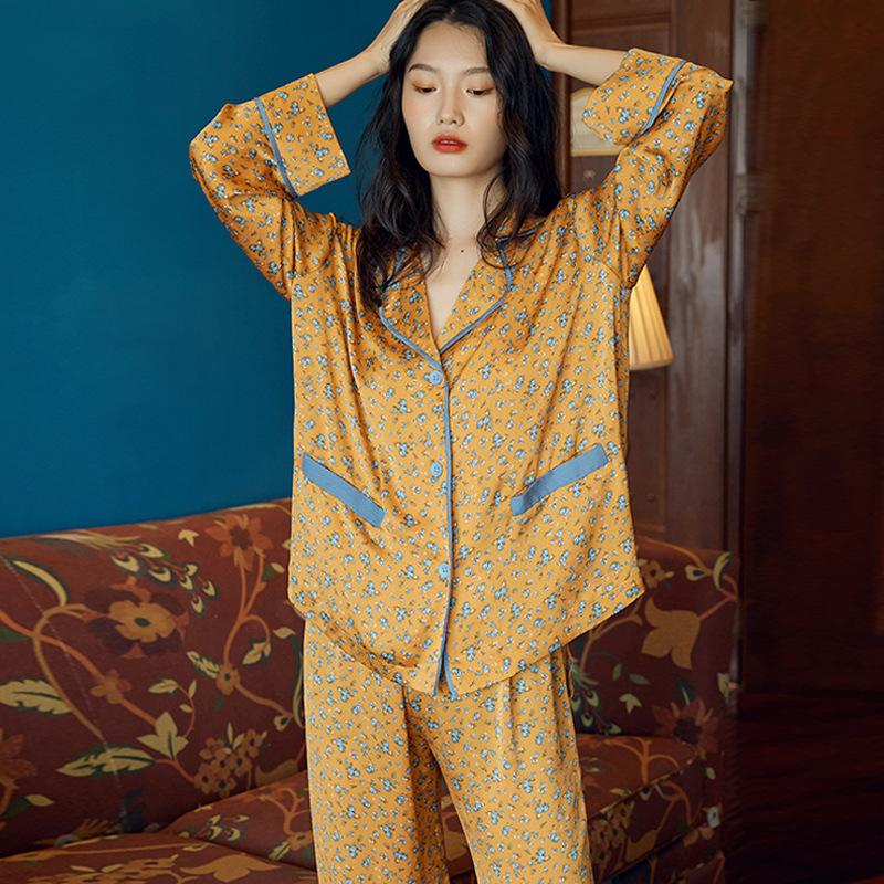 Silky Orange Pyjama 