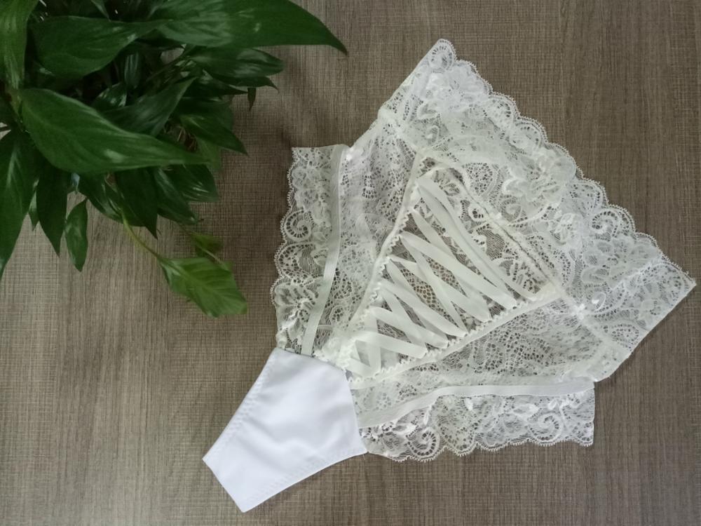 Culotte en dentelle High Waist