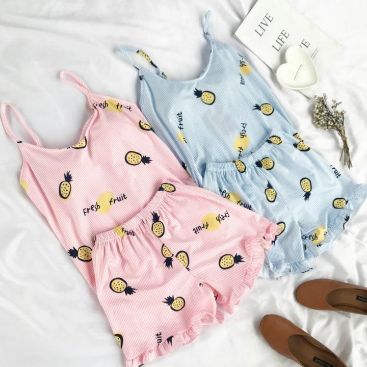 Pyjama fruit en coton