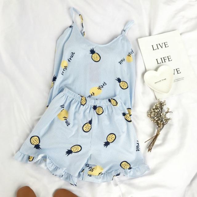 Pyjama fruit en coton